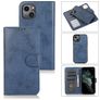 Mobigear Wallet iPhone 15 2-in-1-lompakkokotelo irrotettavalla kuorella + Setelitasku - Tummansininen