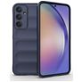 Mobigear Bumpy Samsung Galaxy A35 Elastyczne TPU Etui plecki - Ciemnoniebieski