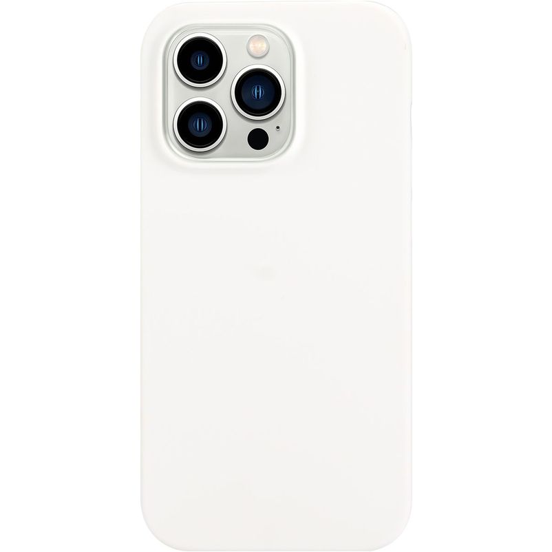 Mobigear Colors iPhone 14 Pro Max Fleksibel TPU Bagsidecover - Hvid