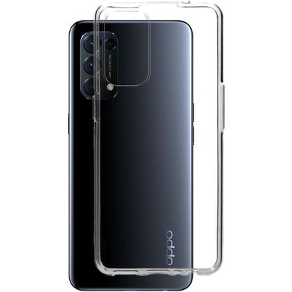 Mobiparts Classic Transparente OPPO Find X3 Lite TPU flexible Carcasa - Transparente