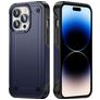 Mobigear Slim Armor iPhone 14 Pro Funda Plástico rígido Carcasa Antigolpes - Azul
