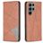 Mobigear Rhombus Slim Samsung Galaxy S25 Ultra Pungetui - Brun