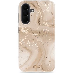 MIO Samsung Galaxy A37 MagSafe Hårdt Bagsidecover - Gold Marble