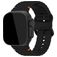 Mobilize Buckle Correa Silicona Cierre de hebilla para Apple Watch - 42/41/40/38 mm - Negro