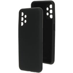 Mobiparts Samsung Galaxy A13 4G Silikoni Suojakuori - Musta