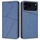 Mobigear Frosted Flip iPhone 17 Pro Max Wallet case - Blue