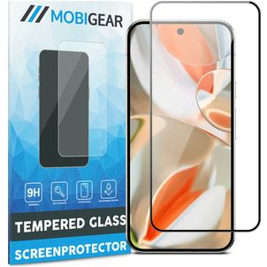 Mobigear Premium Google Pixel 10 Pro Panssarilasi Näytönsuoja - Suojakuoren kanssa yhteensopiva - Musta