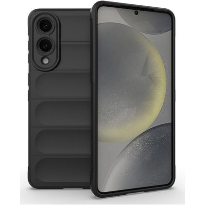 Mobigear Bumpy Samsung Galaxy S25 Edge Flexible TPU Back cover - Black