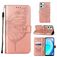Mobigear Butterfly Realme 9 5G Funda tipo libro Cartera - Oro rosa