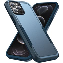 Mobigear Heavy Armor iPhone 14 Pro Max Funda Plástico rígido Carcasa Antigolpes - Azul