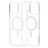 Mobiparts Hardcover Clear iPhone 16 Pro Max MagSafe Hard Case Back cover - Clear