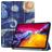 Mobigear Tri-Fold iPad Pro 11 pulgadas (2022) Funda tipo libro - The Starry Night