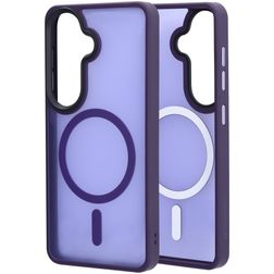 Mobiparts Hardcover Samsung Galaxy S26 MagSafe Fodral Hårdplast Skal - Satin Purple