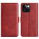 Mobigear Slim Magnet iPhone 15 Plus Wallet case - Red