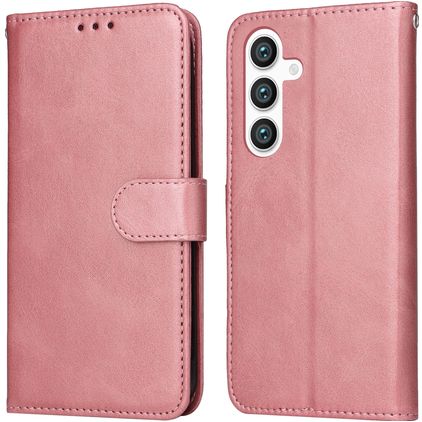 Mobigear Wallet Samsung Galaxy S24 Cover a libro portafoglio - Oro rosa