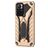 Mobigear Armor Stand POCO M4 Pro 5G Hard Case Back cover Shockproof with Stand - Gold