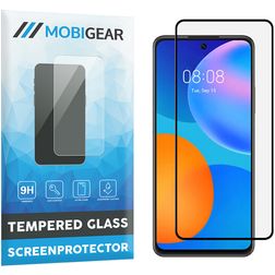 Mobigear Premium Huawei P Smart (2021) Vidro temperado Película de ecrã - Compatível com capas - Preto
