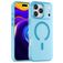 Mobigear Shockproof iPhone 17 Pro Max MagSafe Hårdt Bagsidecover - Blå