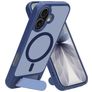 Mobiparts Hardcover iPhone 17 MagSafe Hardcase Etui plecki z podstawką - Satin Blue