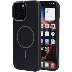 Mobiparts Slim Line iPhone 16 Pro Max MagSafe Hardcase Back cover - Onyx Black