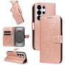 Mobigear Butterfly Samsung Galaxy S26 Ultra Capa livro Carteira - Rosa dourado