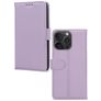 Mobilize Premium Gelly Wallet iPhone 15 Pro Pungetui med Seddelrum - Lilla