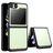 Mobigear Crystal Samsung Galaxy Z Flip 5 Fodral Hårdplast Skal - Transparent / Svart