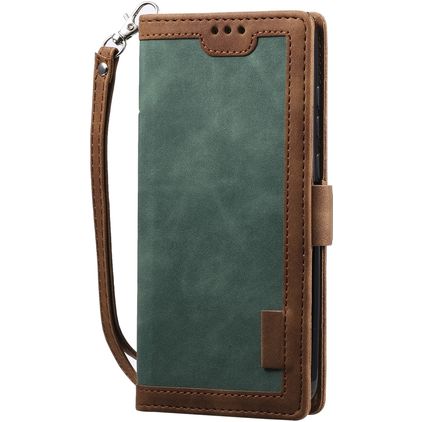 Mobigear Two Tone Xiaomi Redmi Note 8 Pro Capa livro Carteira - Verde