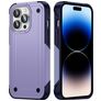Mobigear Slim Armor iPhone 14 Pro Plástico rígido Capa traseira Antichoque - Roxo