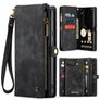 CaseMe 008 Google Pixel 9a Case Detachable 2-in-1 Wallet Case Wallet - Black