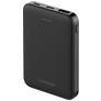 Mobilize Dual USB / USB-C Varavirtalähde 5000 mAh 10W - Musta