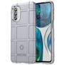 Mobigear Rugged Shield Motorola Moto G52 Flexible TPU Back cover Shockproof - Grey