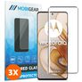 Mobigear Premium Motorola Edge 50 Cristal templado Protector de pantalla - Compatible con fundas (pack de 3)