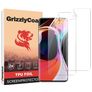 GrizzlyCoat Xiaomi Mi 10 Hydrogel TPU Screen Protector - Case Friendly + Installation Frame (2-Pack)