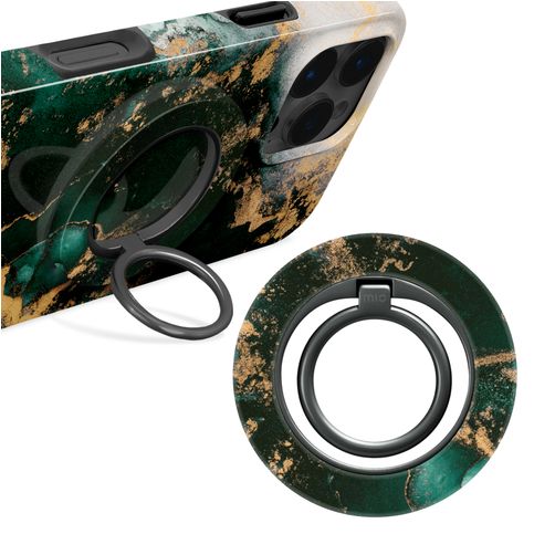 MIO Holder MagSafe Anillo para móvil - Green Marble Universal