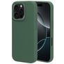 Mobiparts iPhone 16 Pro Silikon Etui plecki - Forest Green