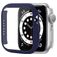Mobigear Colors Funda rígida para Apple Watch - 45 mm - Azul oscuro