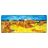 Mobigear Anti-Slip Tappetino per mouse - 40 x 90 cm - Wheat stacks in Provence