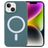 Mobigear Rubber Touch iPhone 15 Silikon MagSafe Skal - Grön