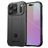 Mobigear Rugged Shield iPhone 18 Pro Fleksibel TPU Bagsidecover Stødsikkert - Sort
