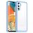Mobigear Crystal Samsung Galaxy A14 Fodral Hårdplast Skal - Transparent / Blå