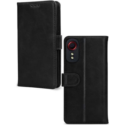 Mobilize Premium Gelly Wallet Samsung Galaxy Xcover 5 Funda tipo libro Cartera - Negro