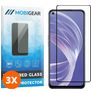 Mobigear Premium OPPO A73 5G Tempered Glass Screen Protector - Case Friendly - Black (3-Pack)