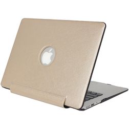 Mobigear Silk Texture United MacBook 12 polegadas (2015-2017) Capa rígida para MacBook - Dourado - Modelo A1534