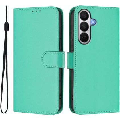 Mobigear Urban Wallet Samsung Galaxy S26 Plånboksfodral med sedelfack - Grön