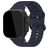 Mobilize Buckle Silicone Apple Watch Strap Buckle closure - 49/46/45/44 mm - Blue