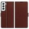 Mobigear Wallet Samsung Galaxy S22 Pungetui med Seddelrum - Brun