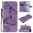 Mobigear Butterfly OPPO Reno 4 Funda tipo libro Cartera - Morado