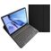 Mobigear Keys iPad Pro 11 Inch (2024) QWERTZ Bluetooth Keyboard Wallet case + Stylus Holder - Black