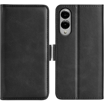 Mobigear Slim Magnet Samsung Galaxy S25 Edge Etui z klapką typu portfel - Czarny